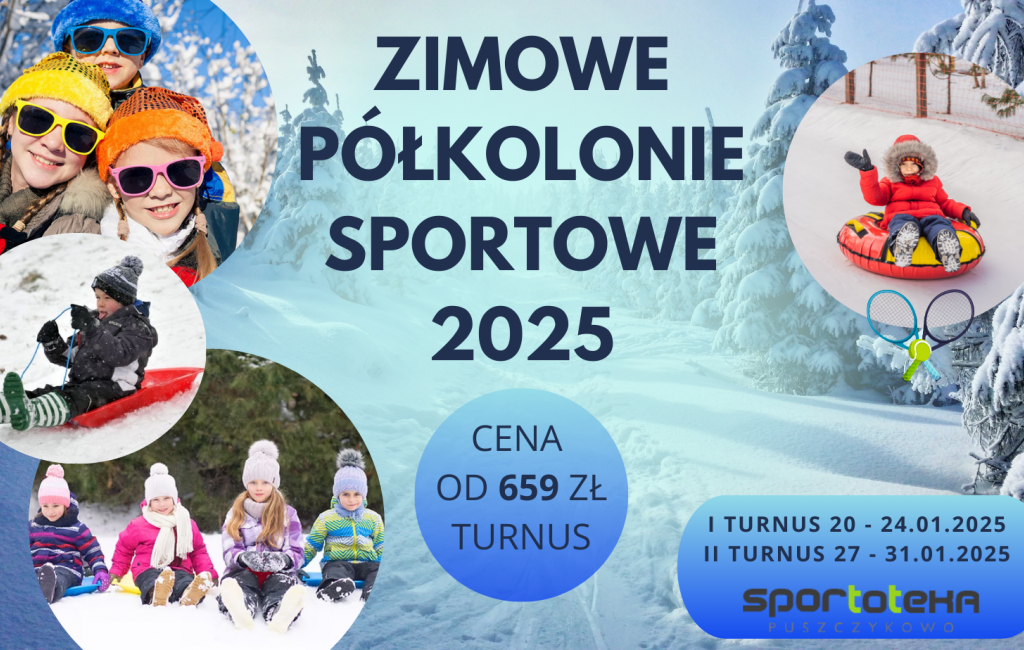 Zimowe półkolonie sportowe 2025 - Turnus I i II
